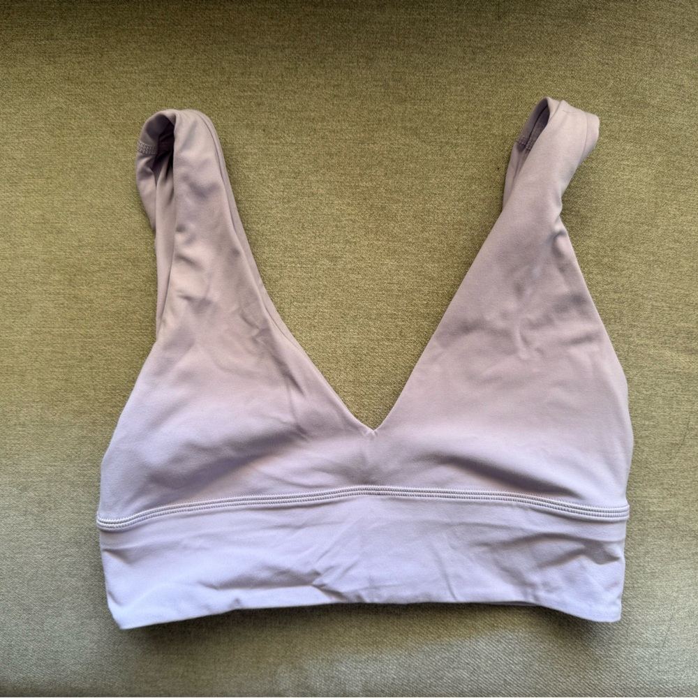 Lululemon Align Lavender V-Neck Bra